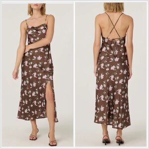 NWT ASTR the Label Cowl Neck Maxi Dress